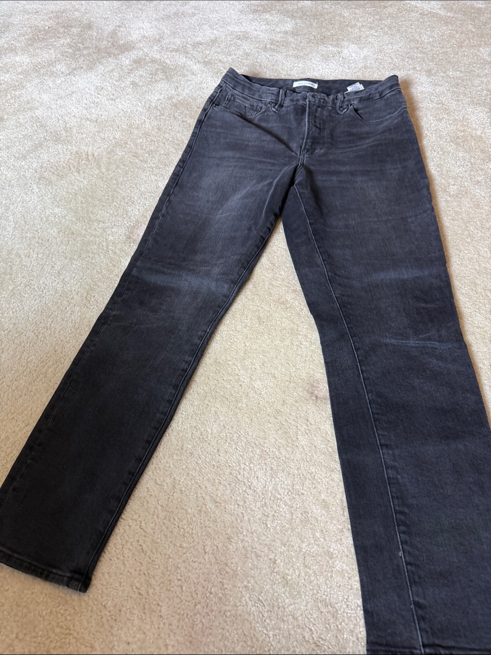 Good American Black Denim High-Waist Jeans